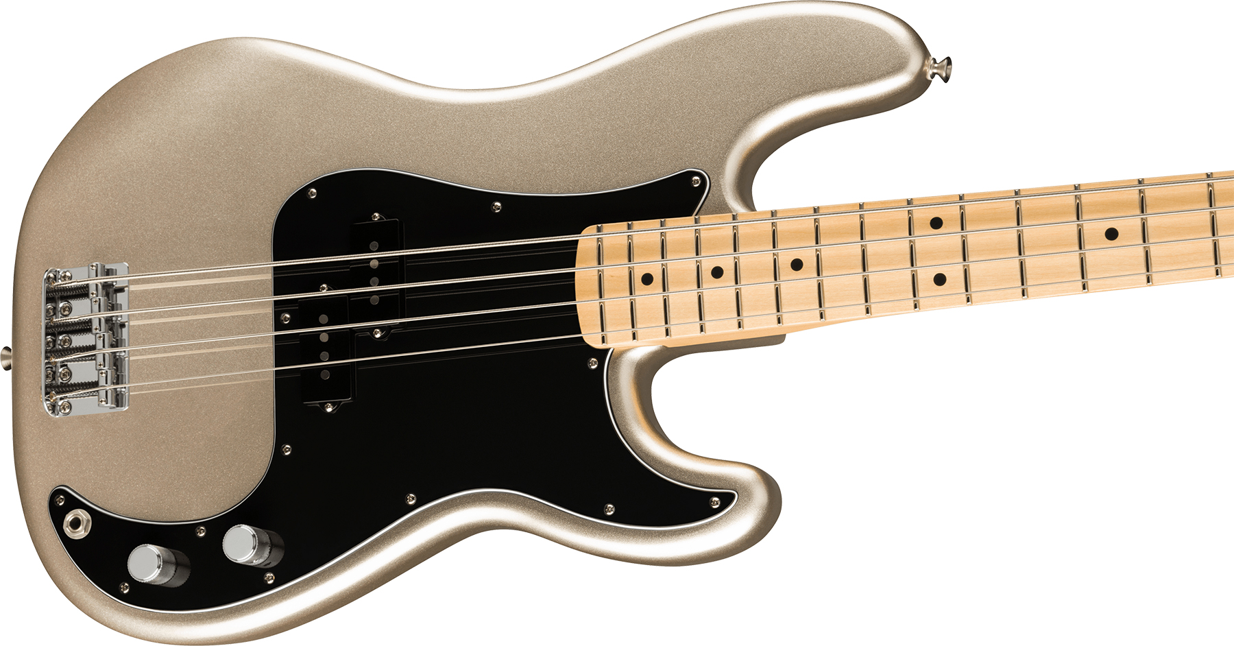 Fender Precision Bass 75th Anniversary Ltd Mex Mn +housse - Diamond Anniversary - Solid body electric bass - Variation 2