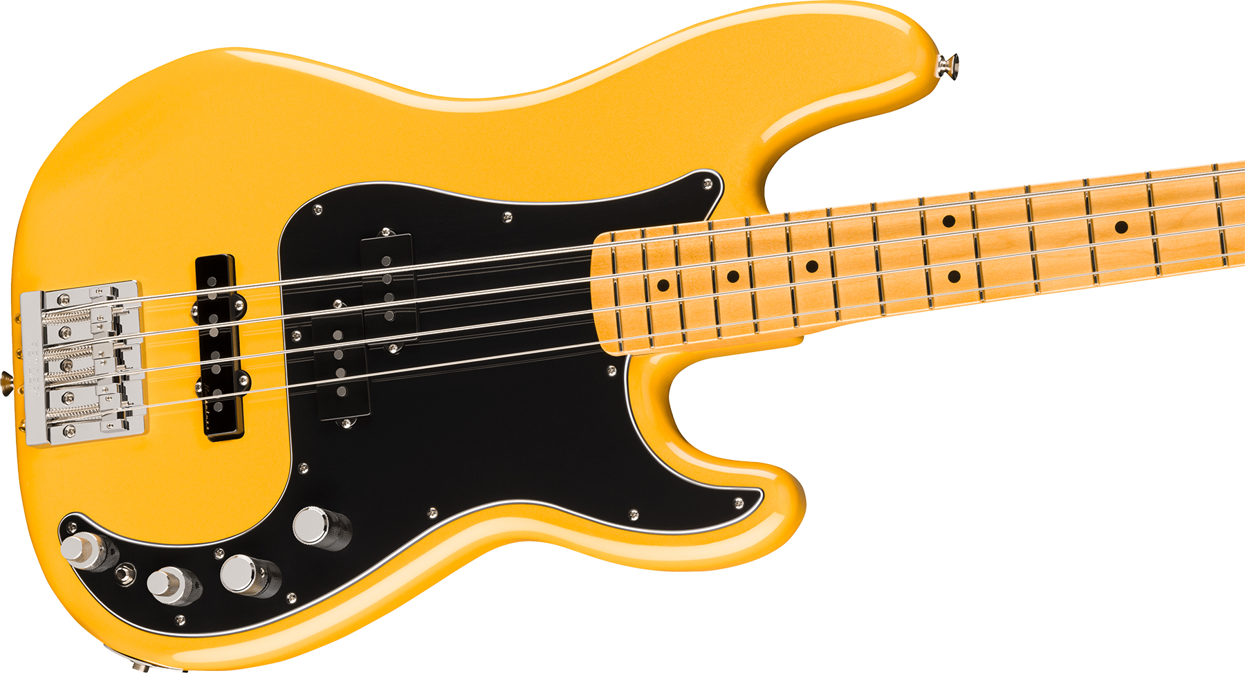 Fender Precision Bass Active Player Ii Modified Mex Mn - Sunshine Yellow - Solid body electric bass - Variation 2