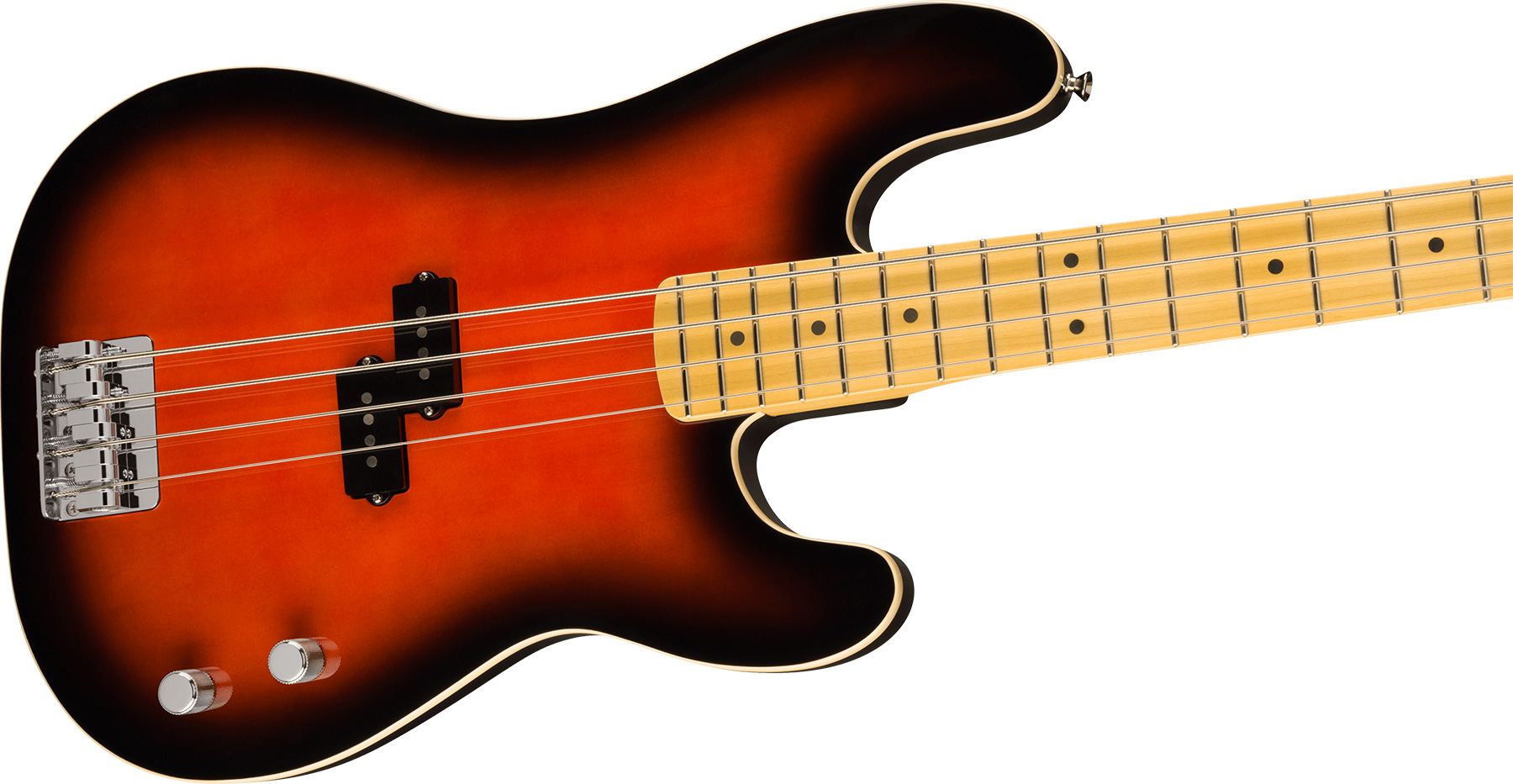 Fender Precision Bass Aerodyne Special Jap Mn - Hot Rod Burst - Solid body electric bass - Variation 2