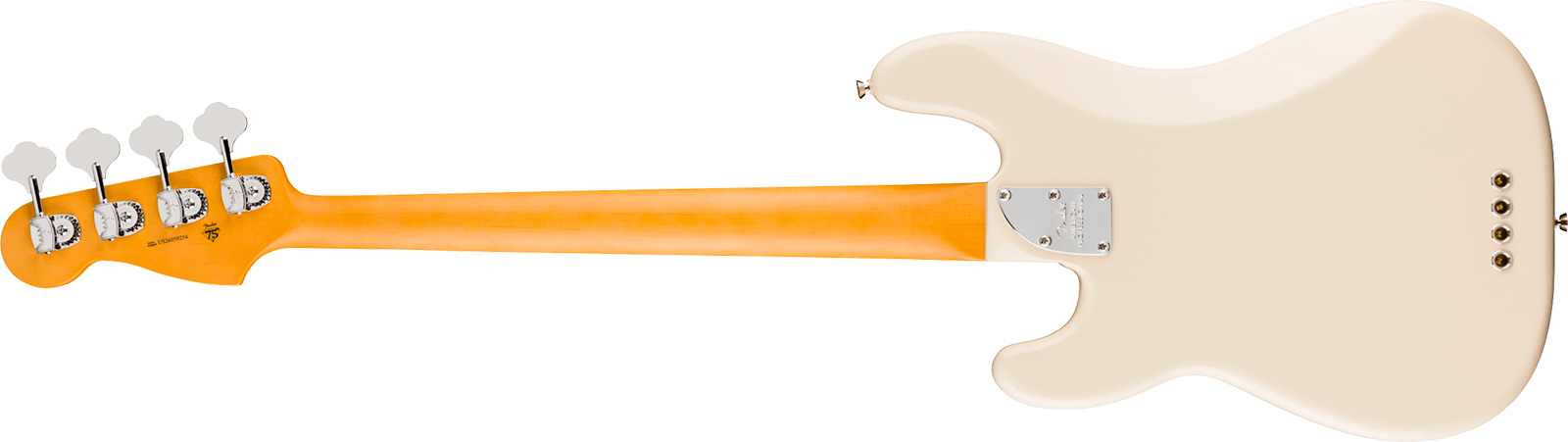 Fender Precision Bass American Pro. Usa Mn - Olympic White - Solid body electric bass - Variation 1