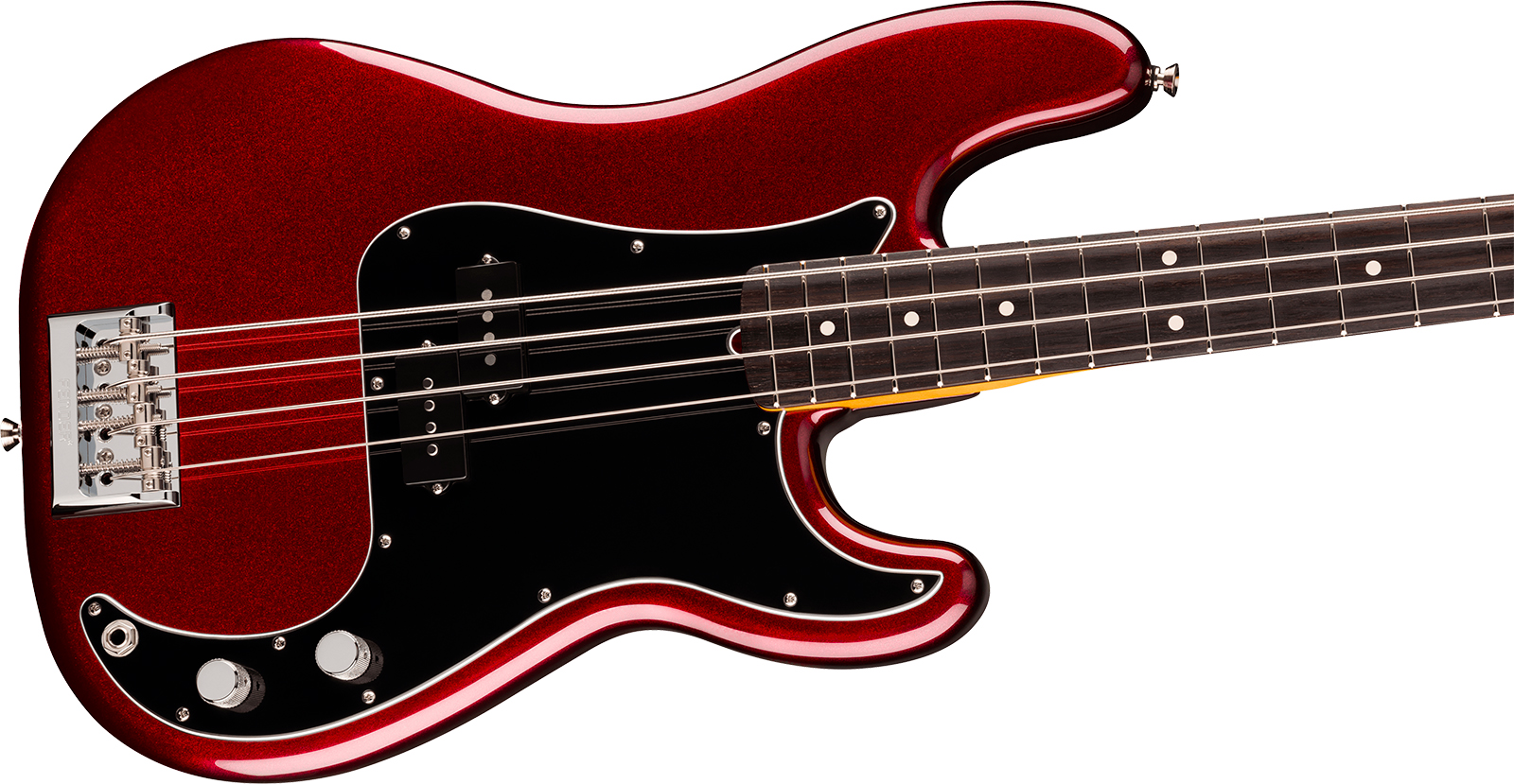 Fender Precision Bass American Pro. Usa Rw - Oxblood - Solid body electric bass - Variation 2
