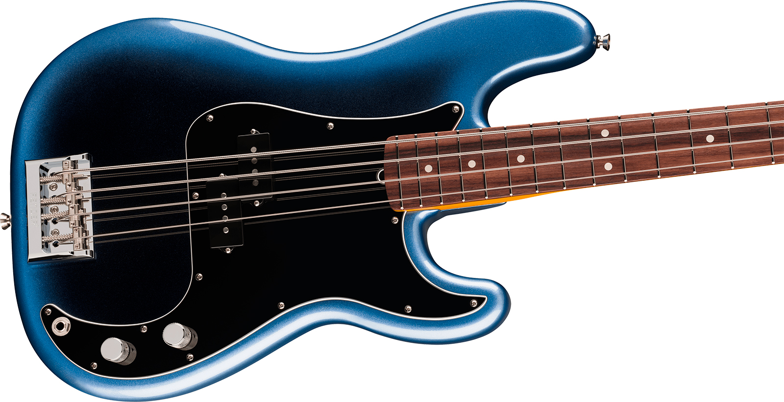 Fender Precision Bass American Pro. Usa Rw - Dark Night - Solid body electric bass - Variation 2