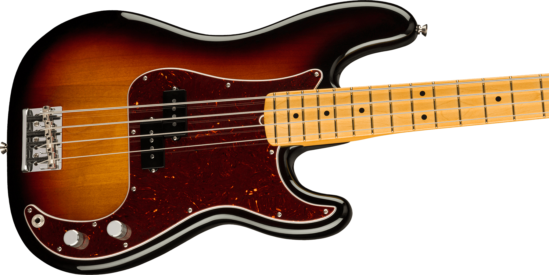 Fender Precision Bass American Professional Ii Usa Mn - 3-color Sunburst - Solid body electric bass - Variation 2