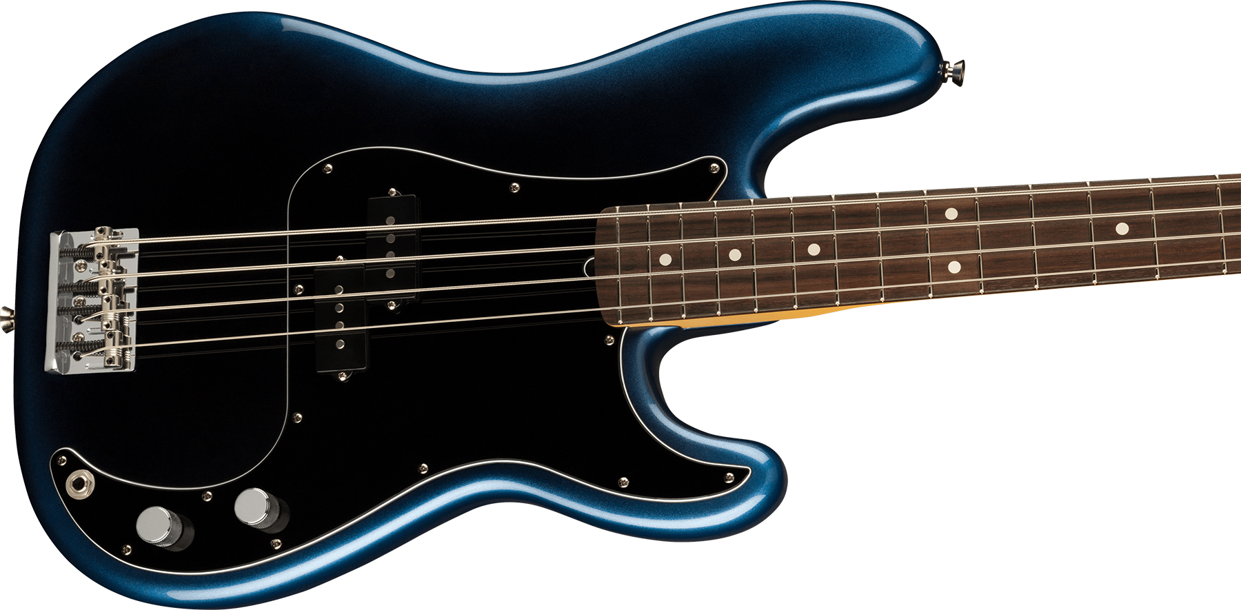 Fender Precision Bass American Professional Ii Usa Rw - Dark Night - Solid body electric bass - Variation 2
