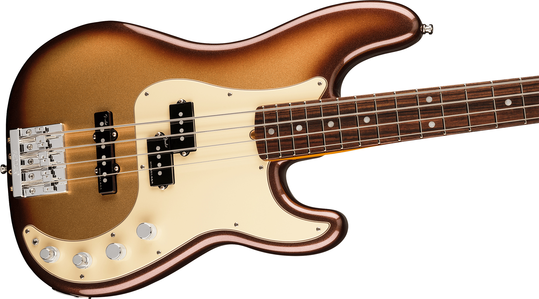 Fender Precision Bass American Ultra 2019 Usa Rw - Mocha Burst - Solid body electric bass - Variation 2