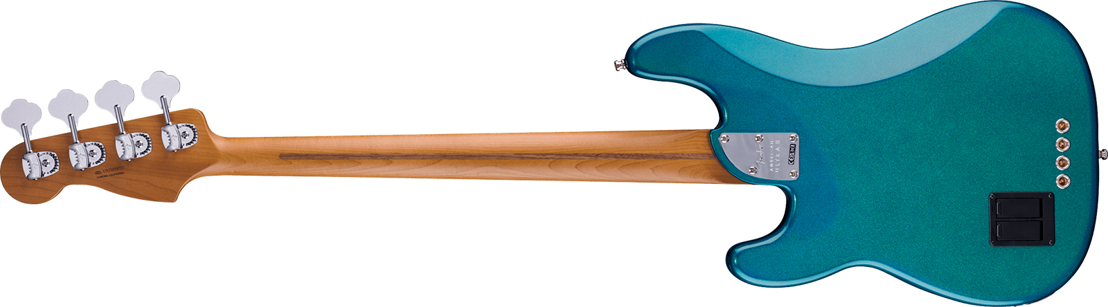 Fender Precision Bass American Ultra Ii Ltd Usa Active Mn - Aurora Metallic - Solid body electric bass - Variation 1