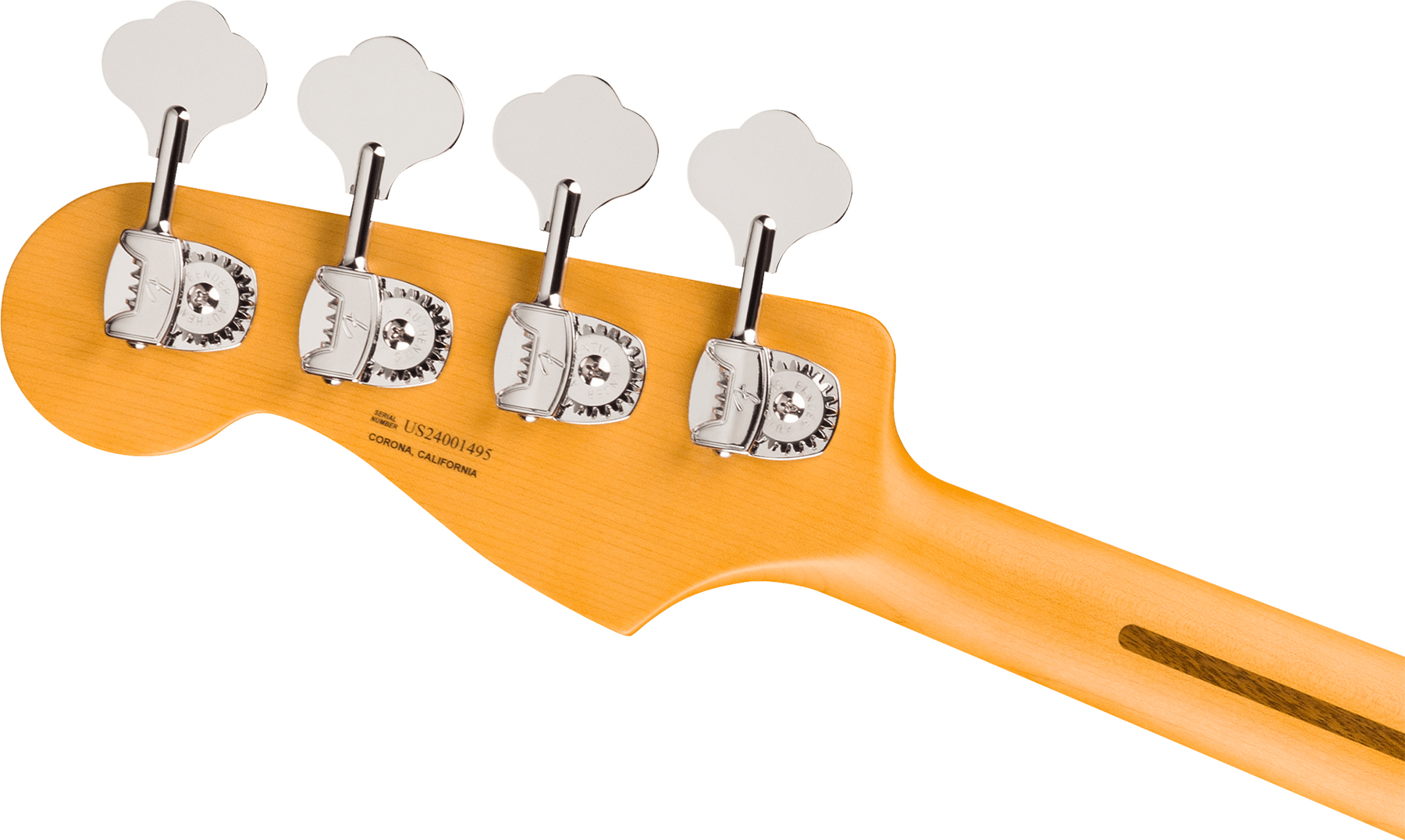 Fender Precision Bass American Ultra Ii Usa Active Eb - Noble Blue - Solid body electric bass - Variation 3
