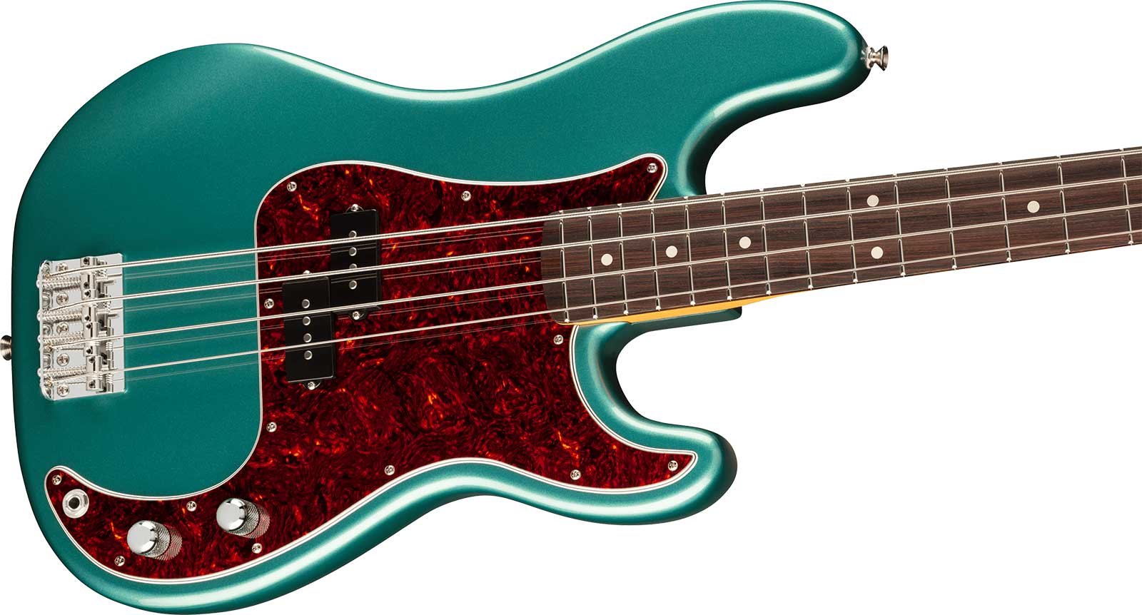Fender Precision Bass Classic American Professional Usa Rw - Faded Sherwood Green Metallic - Solid body electric bass - Variation 2