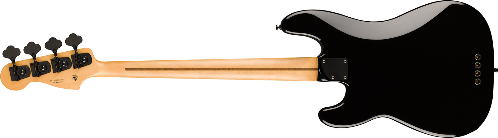 Fender Precision Bass Hh Player Fusion Ltd 2h Eb - Black - Solid body electric bass - Variation 1