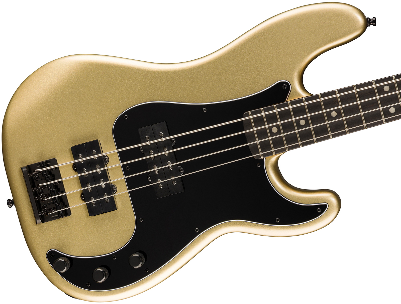 Fender Precision Bass Hh Player Fusion Ltd Mex 2h Eb - Halo Metallic - Solid body electric bass - Variation 2