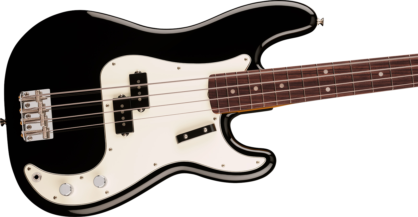 Fender Precision Bass Late 60s Vintera 3 Mex Rw - Black - Solid body electric bass - Variation 2