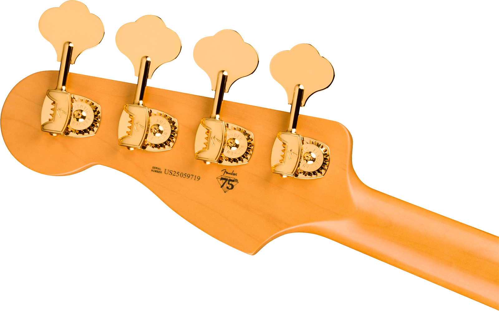 Fender Precision Bass Pj American Pro Ii 75th Ann. Usa Rw - 2-color Sunburst - Solid body electric bass - Variation 4