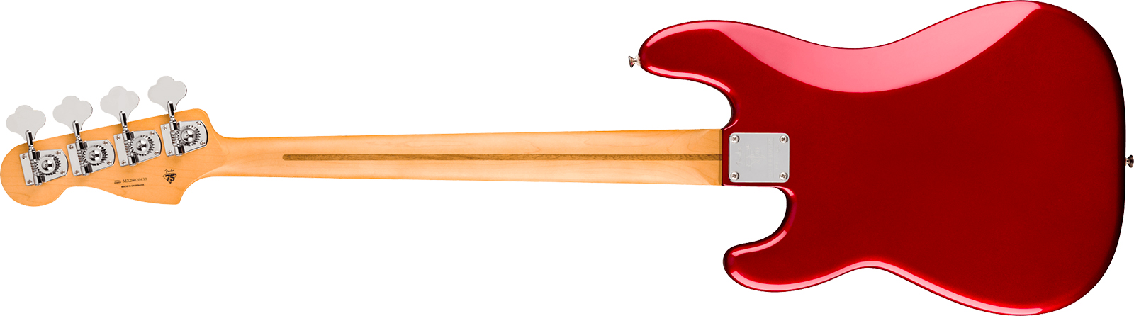 Fender Precision Bass Player Ii 75th Ann. Mex Ht 2s Mn - Candy Apple Red - Solid body electric bass - Variation 1