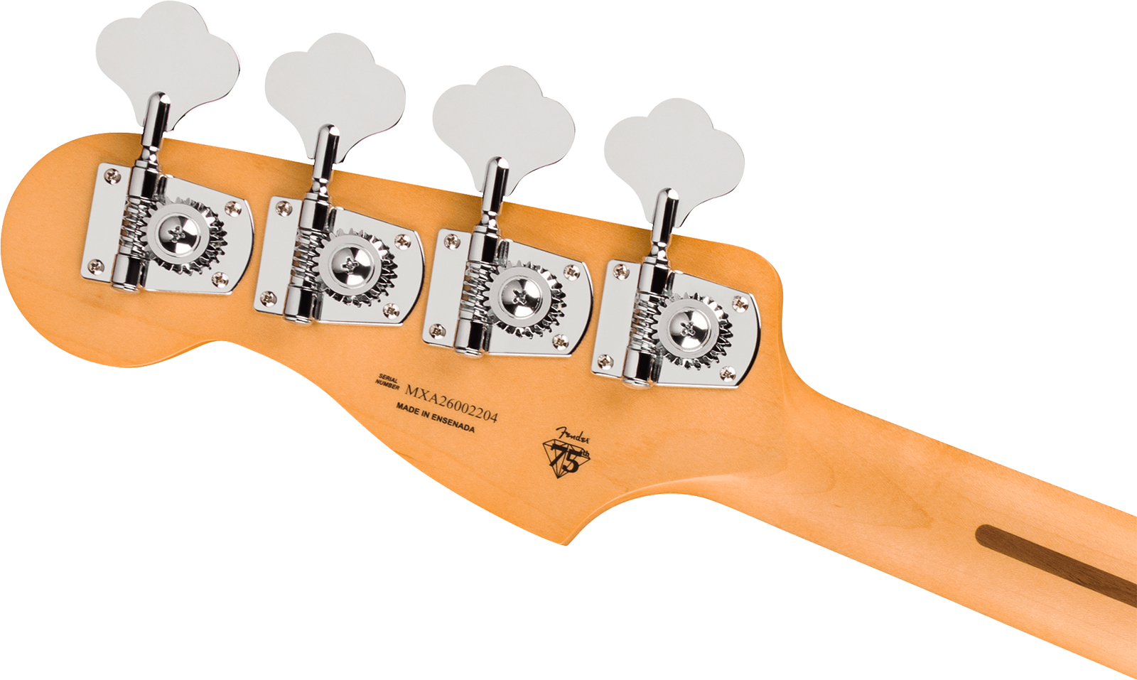 Fender Precision Bass Player Ii 75th Ann. Mex Ht 2s Rw - Daphne Blue - Solid body electric bass - Variation 4