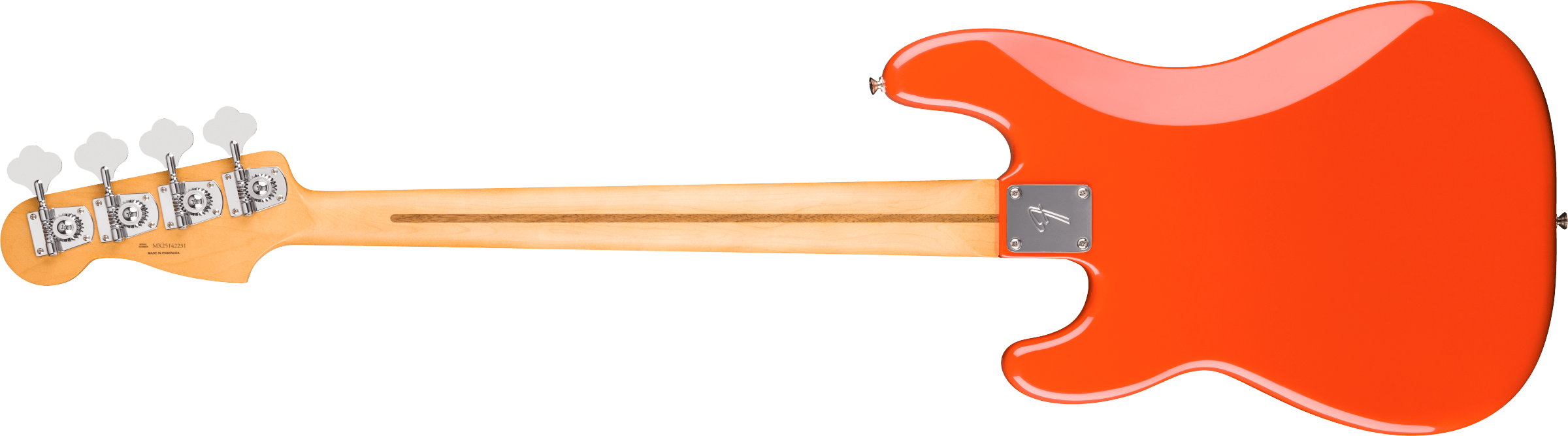 Fender Precision Bass Player Ii Mex Mn - Rallye Orange - Solid body electric bass - Variation 1
