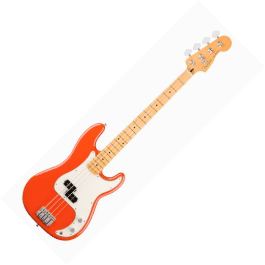 Fender Precision Bass Player Ii Mex Mn - Rallye Orange - Solid body electric bass - Variation 1