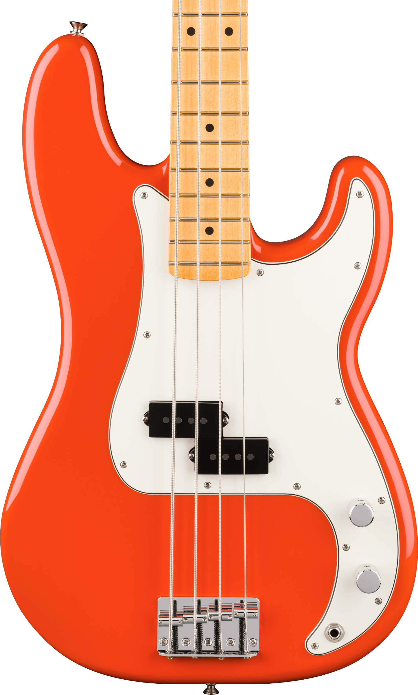 Fender Precision Bass Player Ii Mex Mn - Rallye Orange - Solid body electric bass - Variation 2