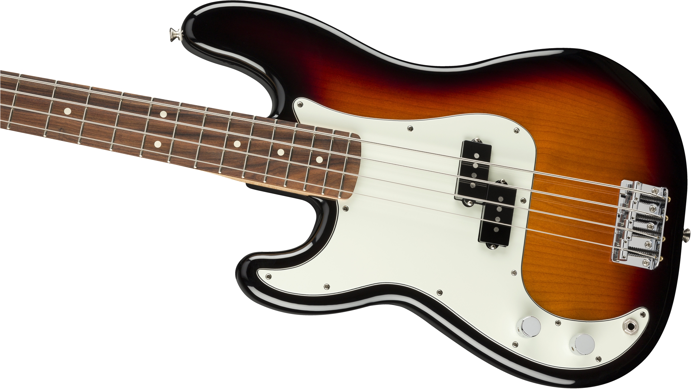 Fender Precision Bass Player Lh Gaucher Mex Pf - 3-color Sunburst - Solid body electric bass - Variation 3