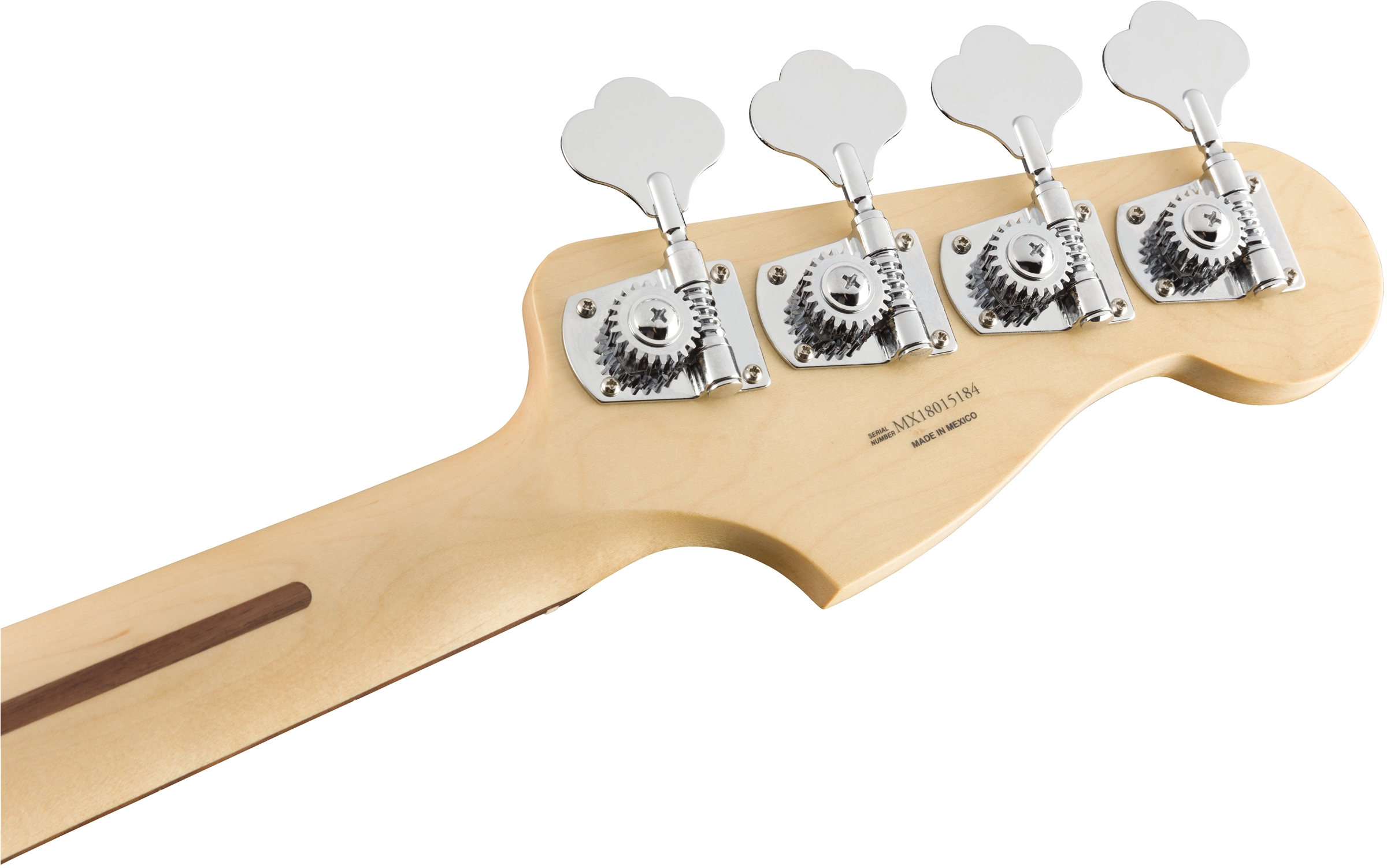Fender Precision Bass Player Lh Gaucher Mex Pf - Polar White - Solid body electric bass - Variation 5