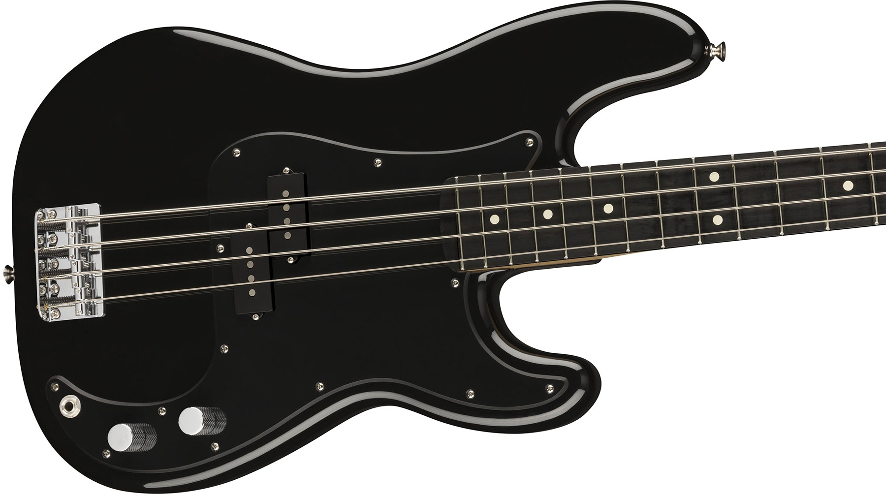 Fender Precision Bass Player Ltd Mex Eb - Black - Solid body electric bass - Variation 2