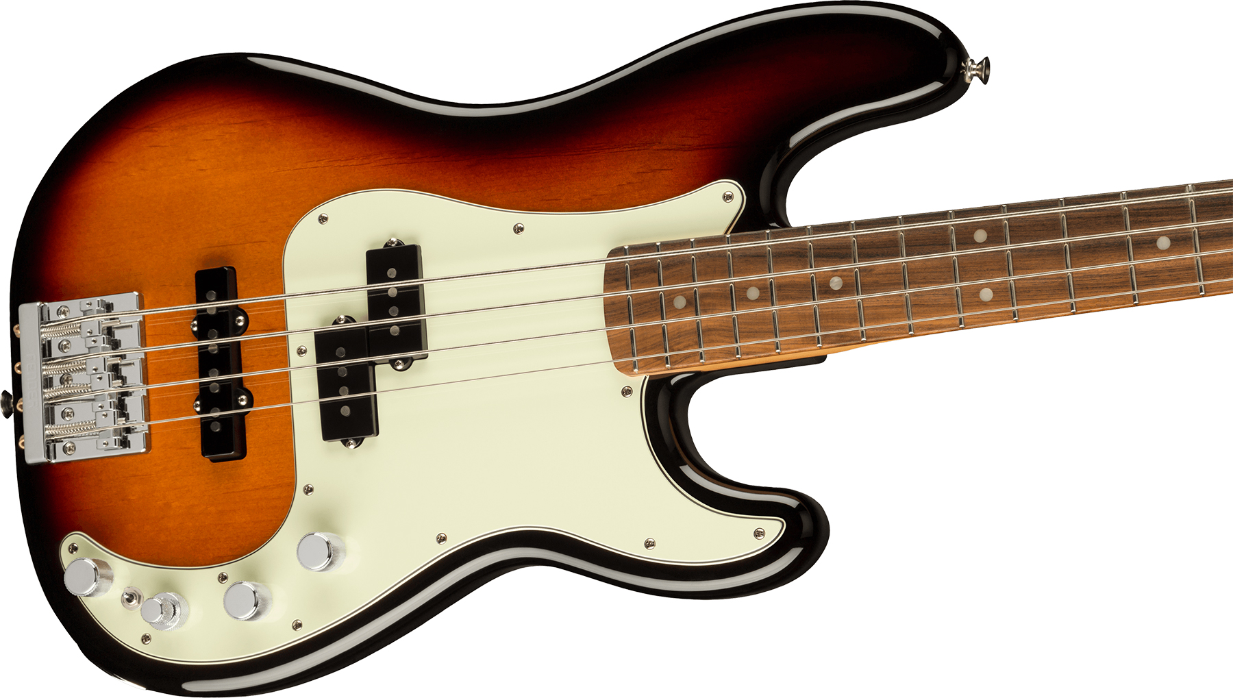 Fender Precision Bass Player Plus Lh Mex Gaucher Active Pf - 3-color Sunburst - Solid body electric bass - Variation 2