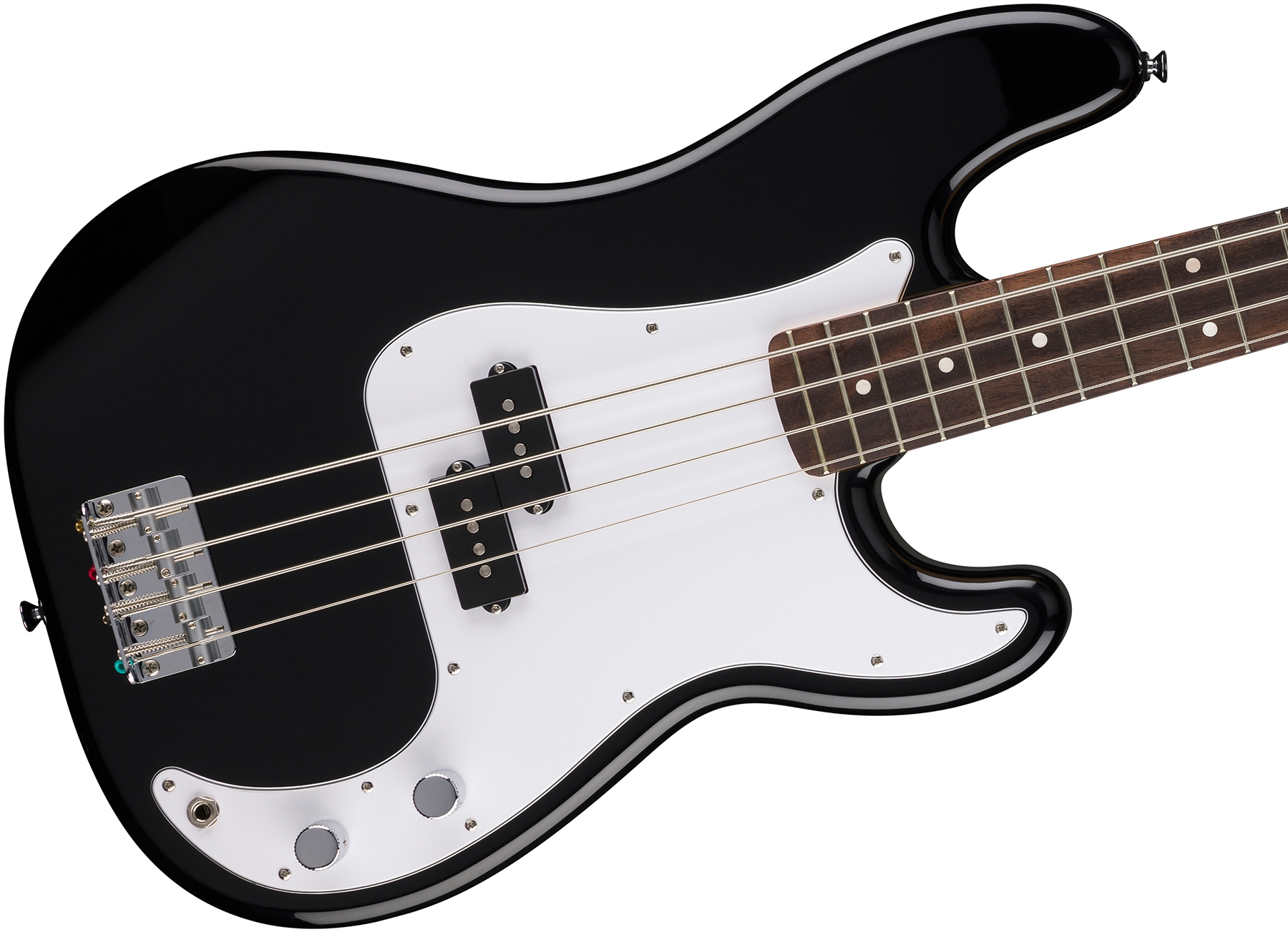 Fender Precision Bass Standard Mex Lau - Black - Solid body electric bass - Variation 2