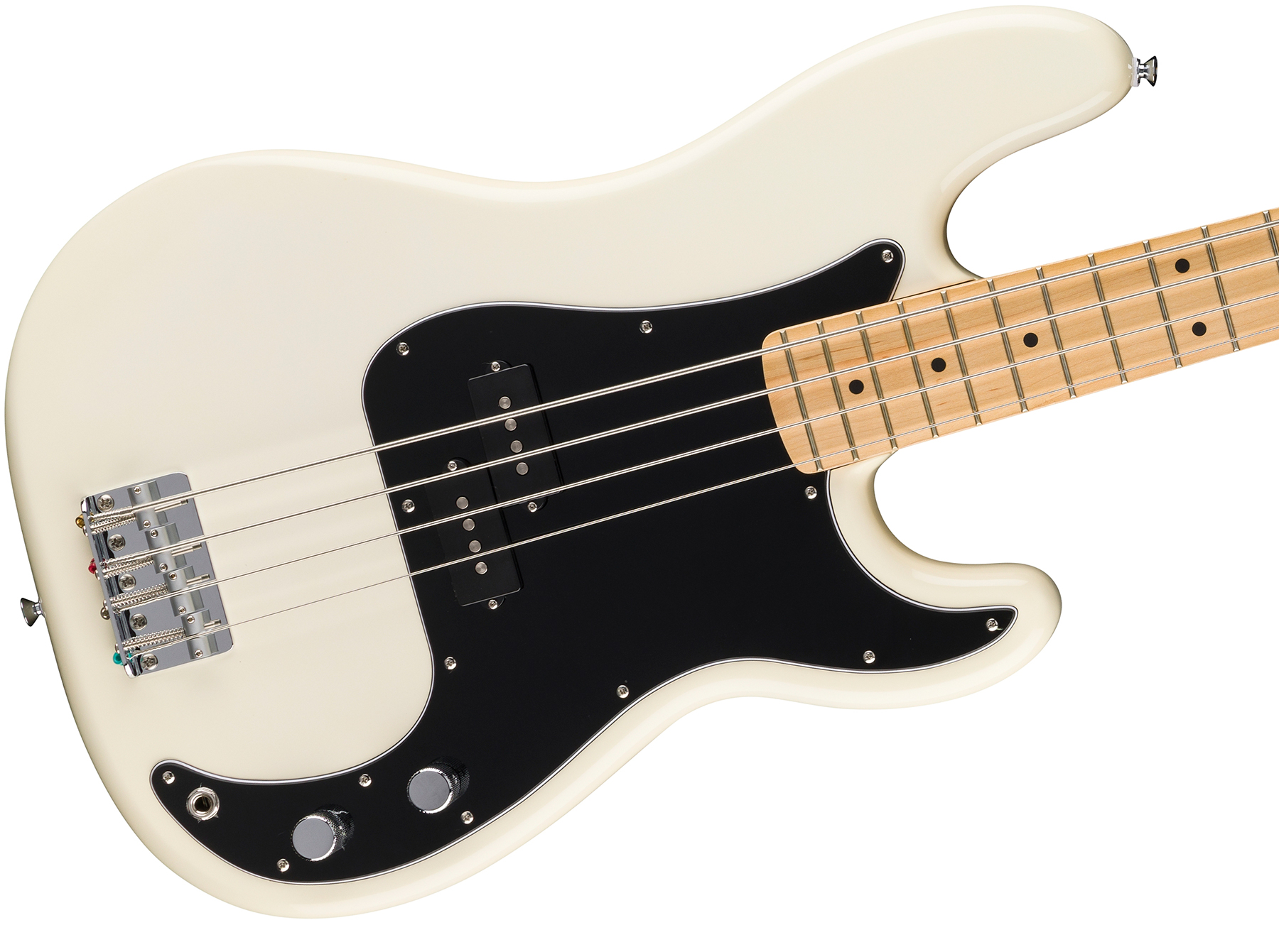 Fender Precision Bass Standard Mex Mn - Olympic White - Solid body electric bass - Variation 2
