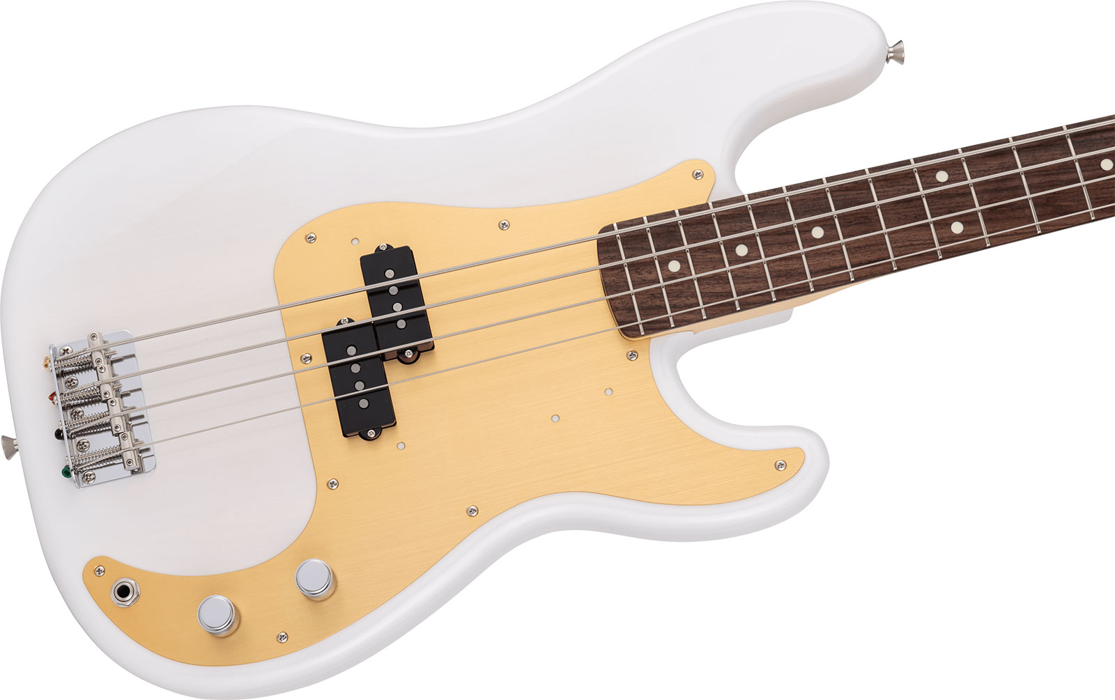 Fender Precision Bass Traditional 50s Jap 2s Trem Rw - White Blonde - Solid body electric bass - Variation 2