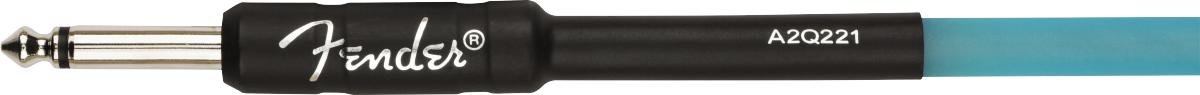 Fender Pro Glow In The Dark Instrument Cable Droit/droit 18.6ft Blue - Cable - Variation 2