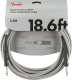 Professional Series Instrument Cable 18.6 ft - White Tweed