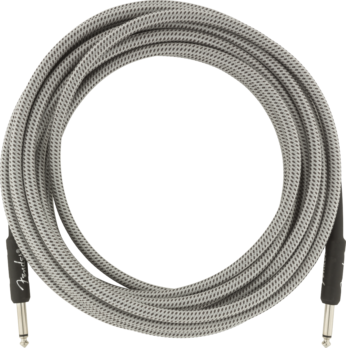 Fender Pro Instrument Cable 18.6ft Droit/droit White Tweed - Cable - Variation 1