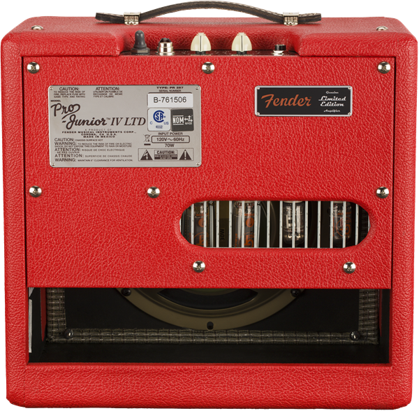 Fender Pro Junior Iv 15w 1x12 Fiesta Red - Electric guitar combo amp - Variation 2