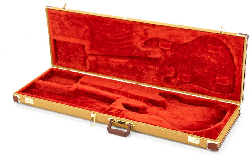 Fender Pro Series Precision / Jazz Bass Case Tweed - Electric bass case - Variation 2