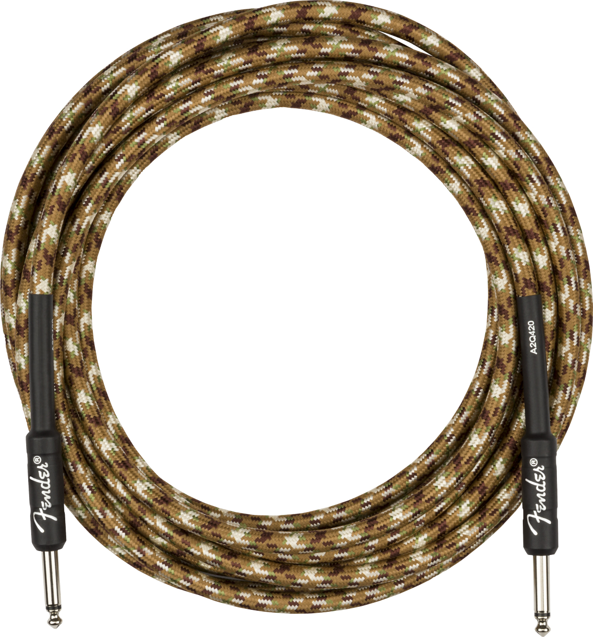 Fender Professional Series Instrument Cable Droit Droit 18.6ft 5.7m Desert Camo - Cable - Variation 1