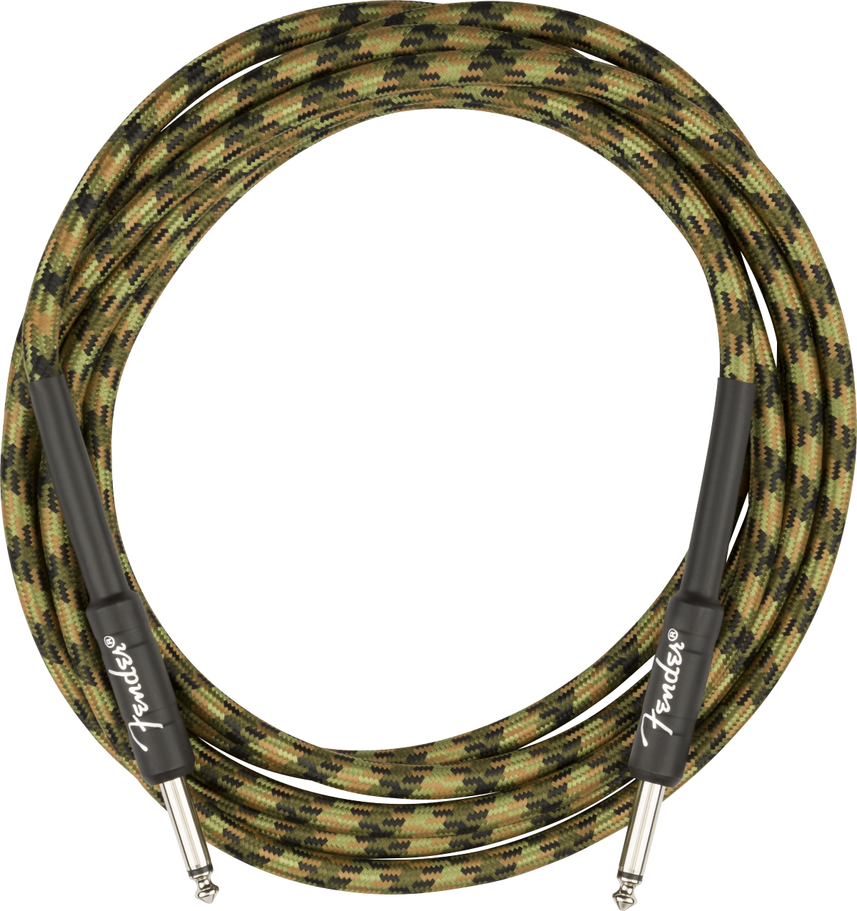 Fender Professional Series Instrument Cable Droit Droit 18.6ft 5.7m Woodland Camo - Cable - Variation 1