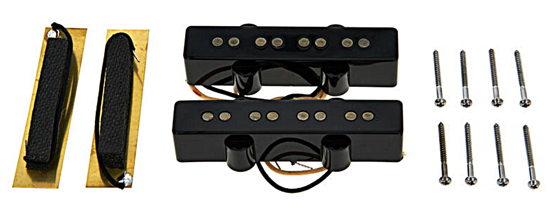 Fender Pure Vintage '74 Jazz Bass Pickups 2-set Alnico 5 - Electric bass pickup - Variation 2