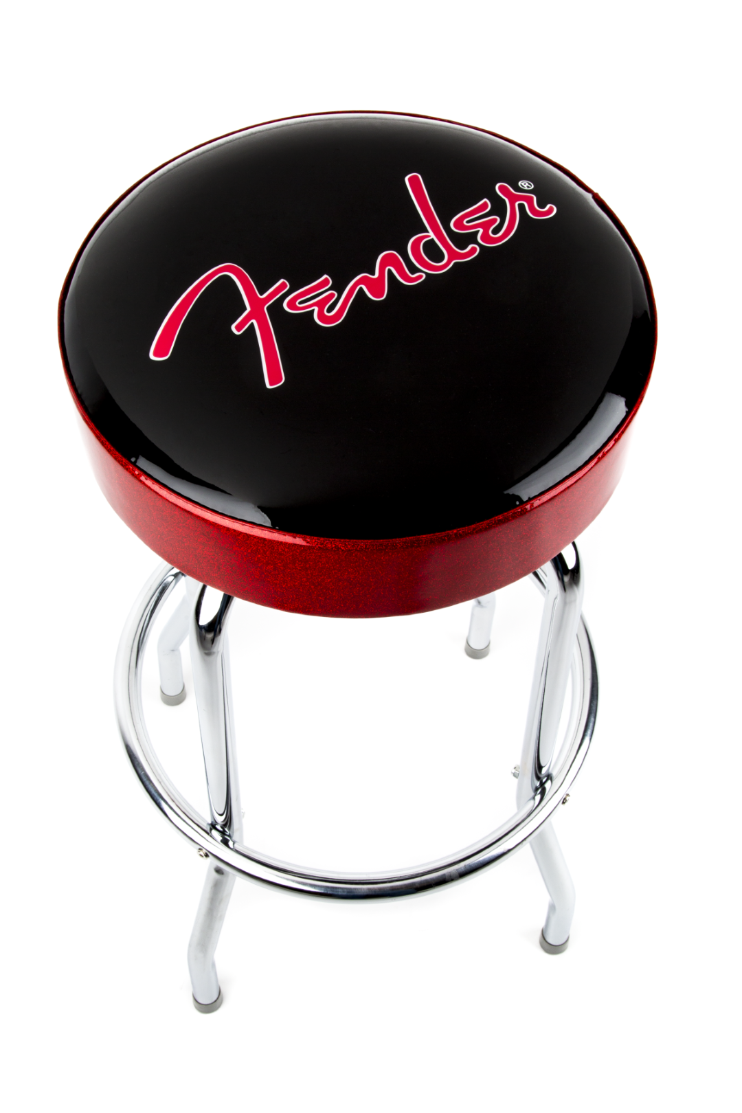 Fender Red Sparkle Logo Bar Stool 30 - Stool - Variation 2