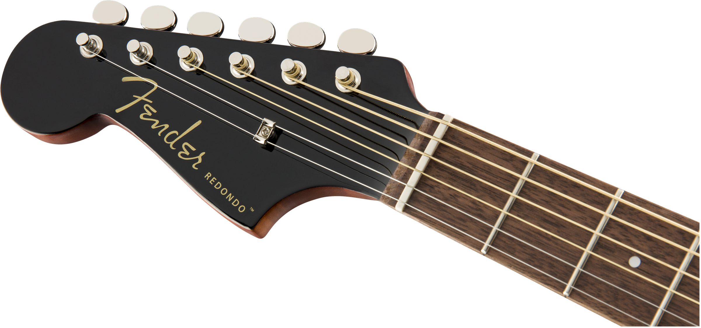 Fender Redondo Lh California Player Gaucher Cw Epicea Acajou Pau - Jetty Black - Electro acoustic guitar - Variation 3