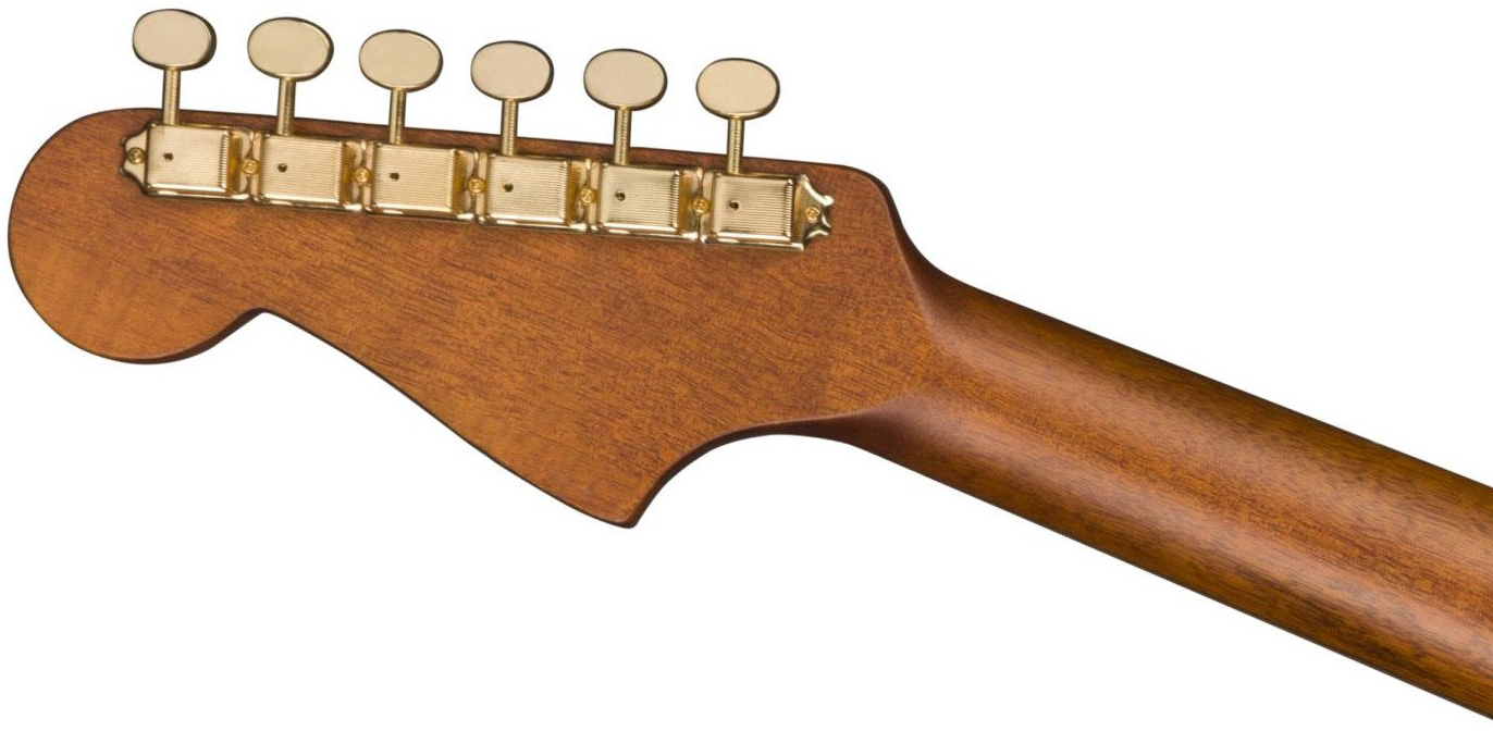 Fender Redondo Player California Ltd Dreadnought Cw Epicea Acajou Wal - Fiesta Red - Acoustic guitar & electro - Variation 2