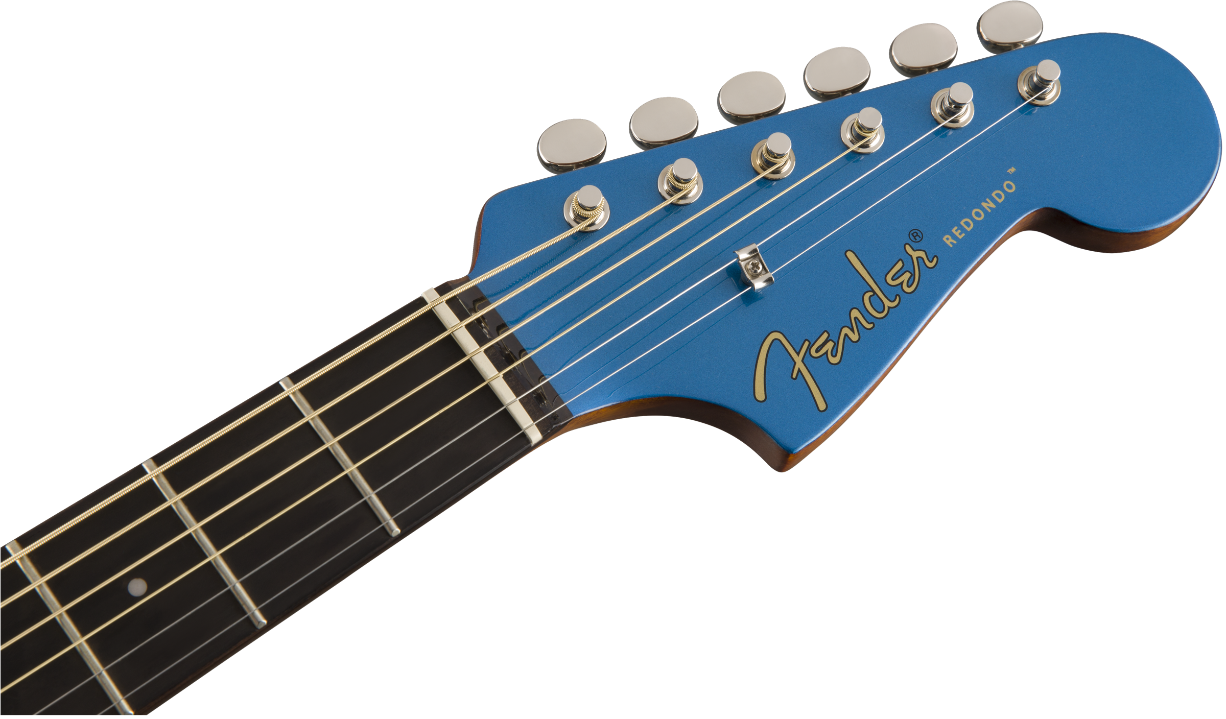 Fender Redondo California Player Dreadnought Cw Epicea Acajou Pau - Belmont Blue - Electro acoustic guitar - Variation 4