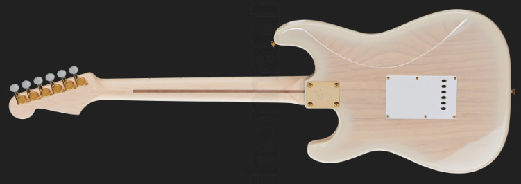 Fender Richie Kotzen Strat Jap Signature 3s Dimarzio Trem Mn - Transparent White Burst - Str shape electric guitar - Variation 1
