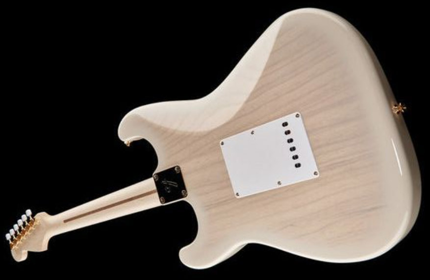 Fender Richie Kotzen Strat Jap Signature 3s Dimarzio Trem Mn - Transparent White Burst - Str shape electric guitar - Variation 4
