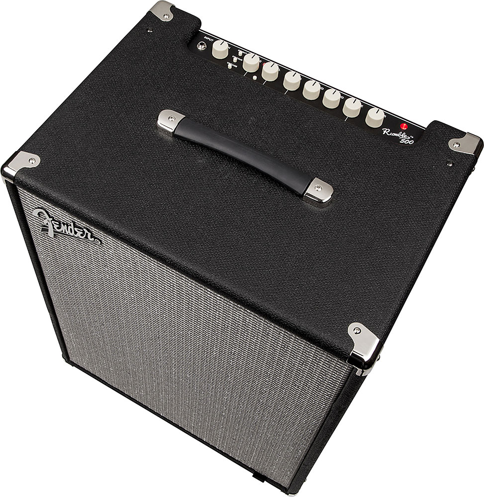 Fender Rumble 500 V3 2014 500w 2x10 Black Silver - Bass combo amp - Variation 1
