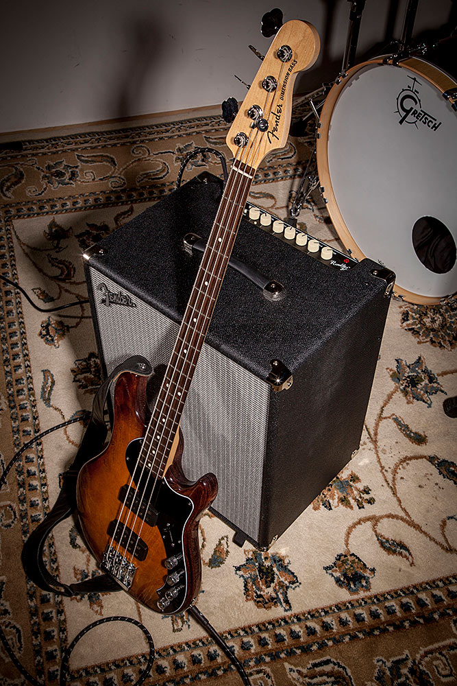 Fender Rumble 500 V3 2014 500w 2x10 Black Silver - Bass combo amp - Variation 2