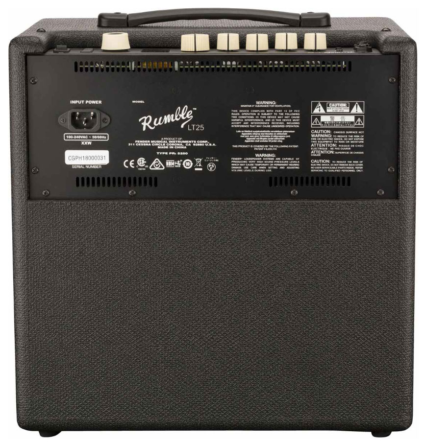 Fender Rumble Lt25 25w 1x8 - Electric guitar combo amp - Variation 2