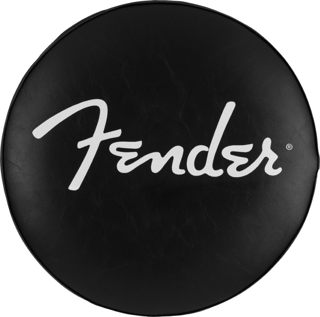 Fender Spaghetti Logo Pick Pouch Barstool Noir - Stool - Variation 2