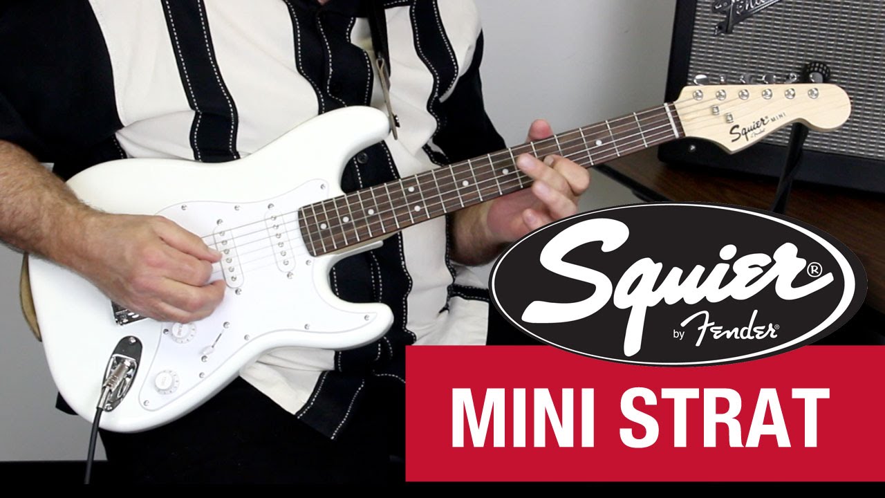 Squier Squier Mini Strat V2 Ht Sss Lau - Black - Electric guitar for kids - Variation 4
