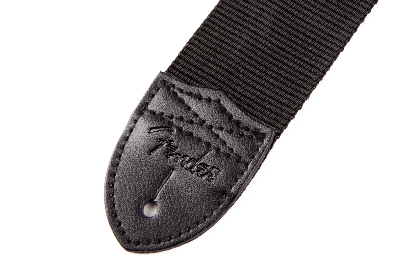 Fender Poly Lyghtning  Bolt Strap Black - Guitar strap - Variation 1