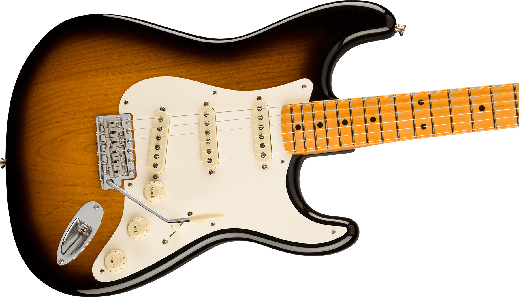 Fender Strat 1957 American Vintage Ii Usa 3s Trem Mn - 2-color Sunburst - Str shape electric guitar - Variation 2