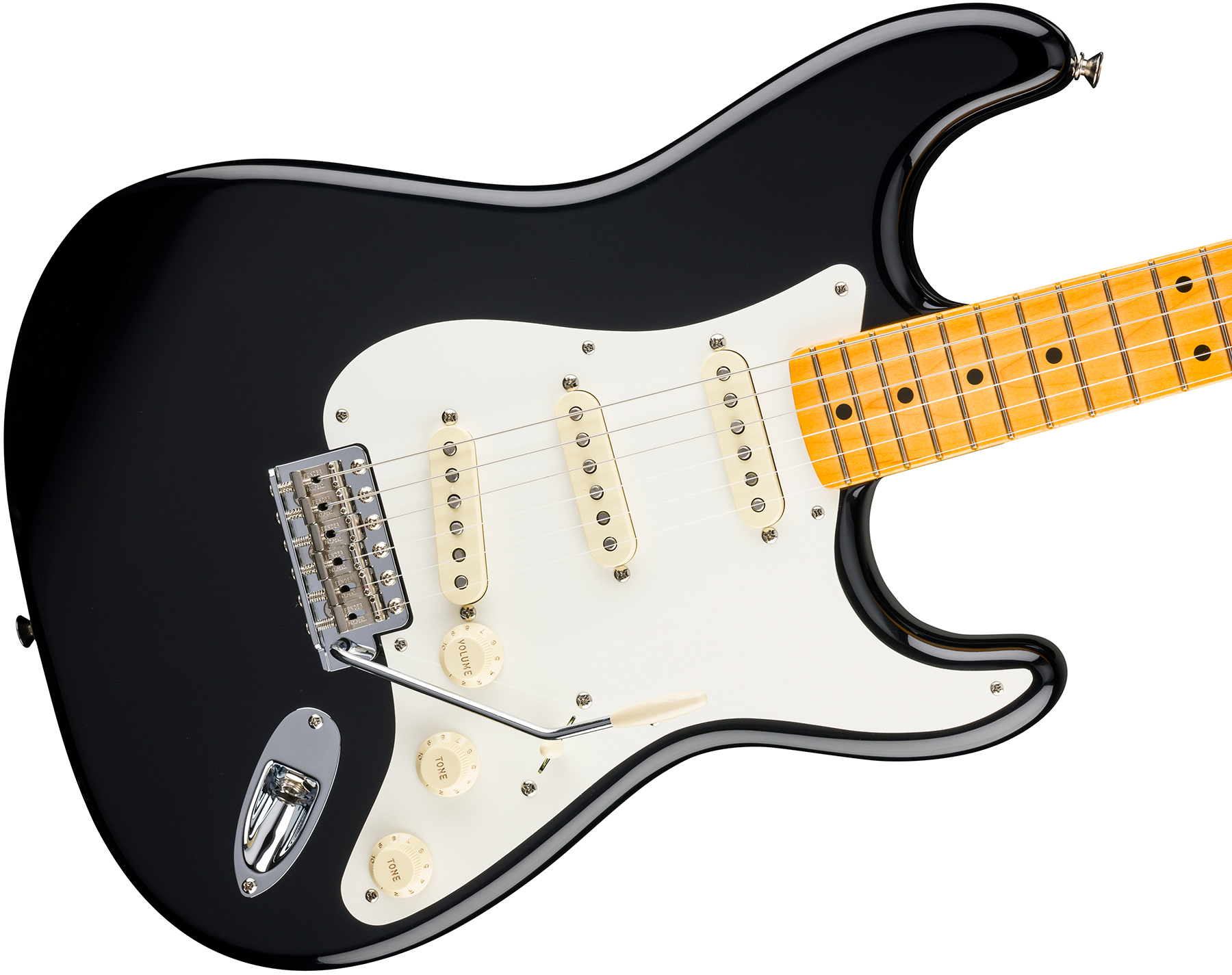Fender Strat 1957 American Vintage Ii Usa 3s Trem Mn - Black - Str shape electric guitar - Variation 2